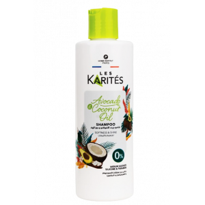 LES KARITES AVOCADO & COCONUT OIL HAIR SHAMPOO — SHINE & SOFTNESS 400 ML